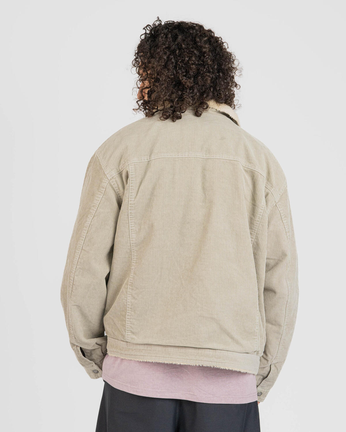 Thisisneverthat Sherpa Lined Corduroy Trucker Jacket